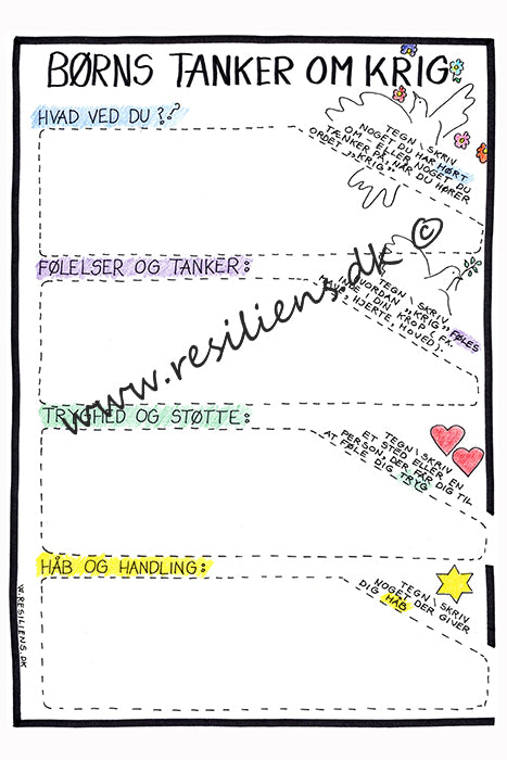 Børns tanker om krig