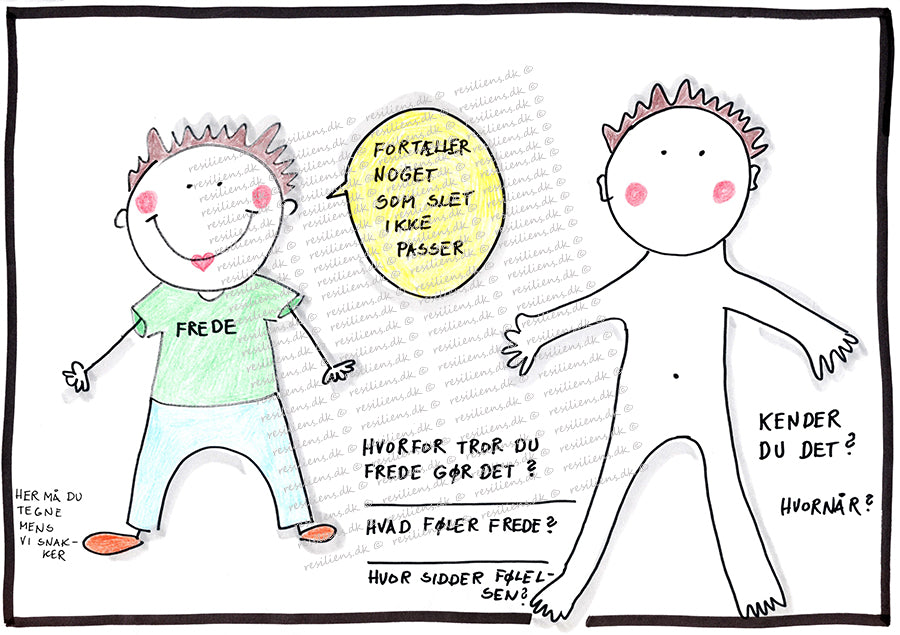Tale usandt dreng