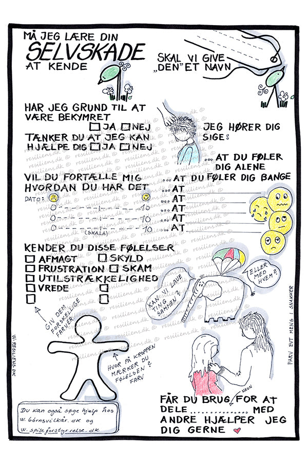 Selvskade 10-14 år